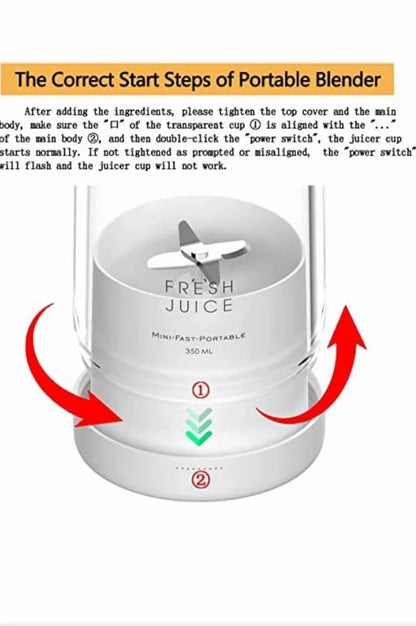 Portable Mini Juicer For Smoothies