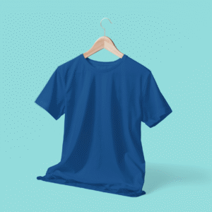100% Dry Fit Round Neck T-shirts: Blue